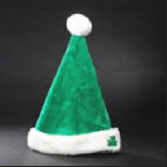 SHAMROCK SANTA HAT